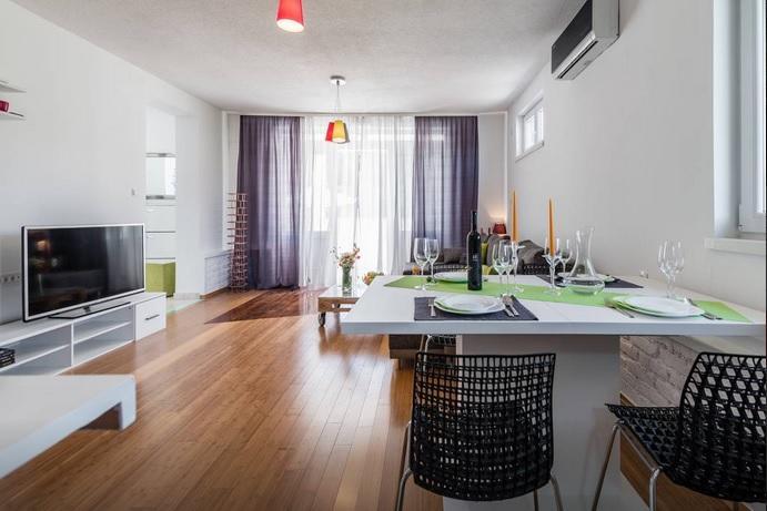 Luxury Apartment With Private Heated Pool Sibenik Exterior photo